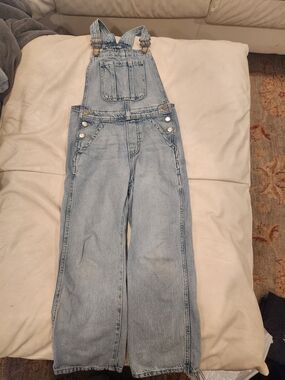 GAP Light Wash Denim Girls Overalls
